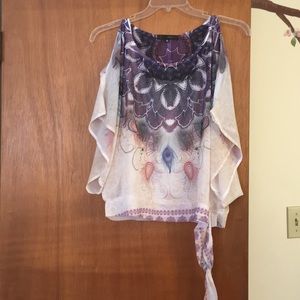HeartSoul sheer top.